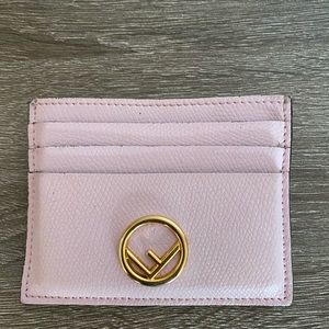 Fendi Card Holder Pink